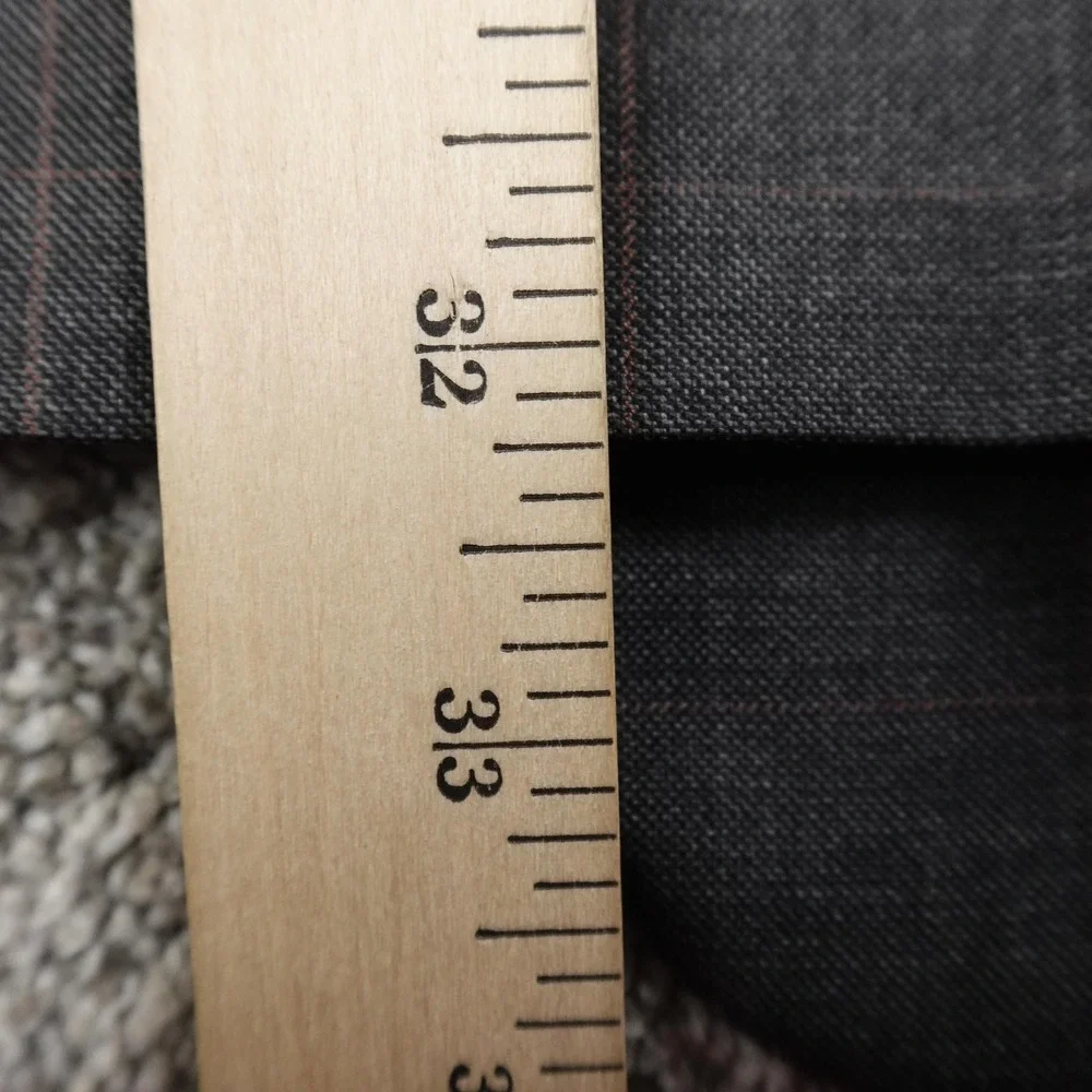 Daniel Cremieux Blazer Mens 46R Gray‎ Loro Piana Wool Sport Coat Suit Jacket USA
